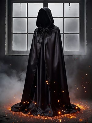 halloween cape Hooded Long Cape